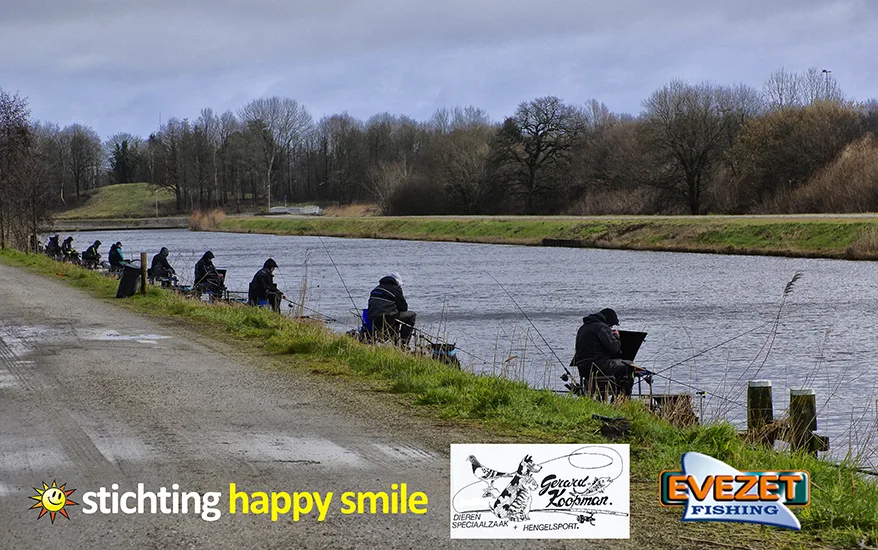 Benefiet viswedstrijd voor Stichting Happy Smile