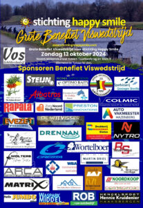 Benefiet Viswedstrijd Flyer Sponsoren